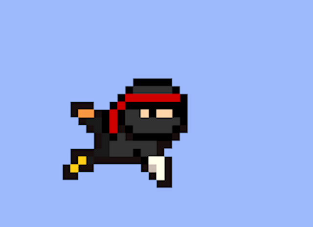 It's a ninja!
